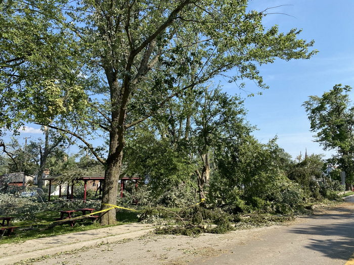 Armada - July 2021 Tornado Damage (newer photo)